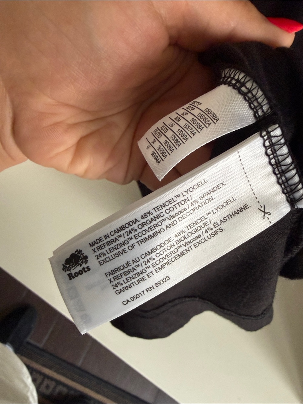 Roots longline black open cardigan - Picture 6 of 6